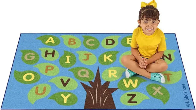 NEW Lakeshore Alphabet Nature Carpet - Me n Mommy To Be