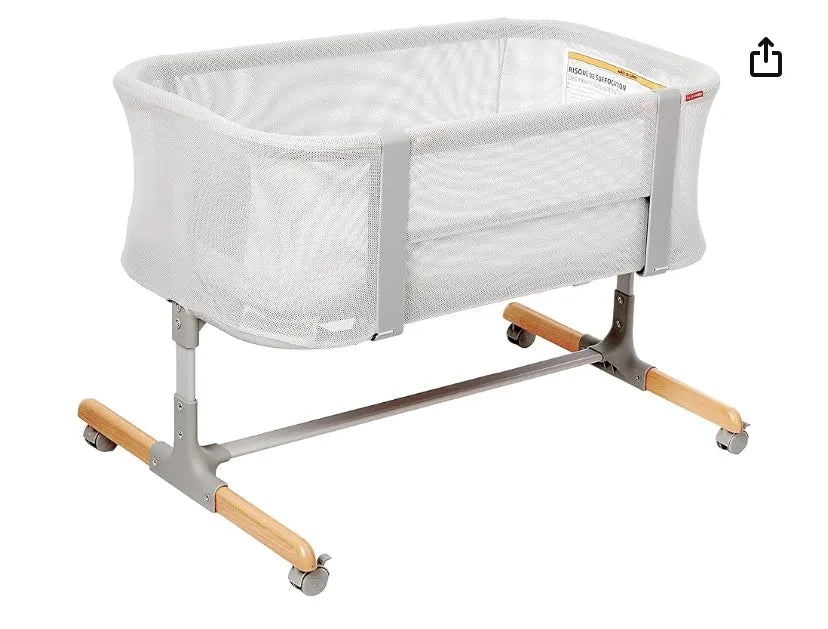 NEW Skip Hop Cozy-Up 2-In-1 Bedside Sleeper & Bassinet