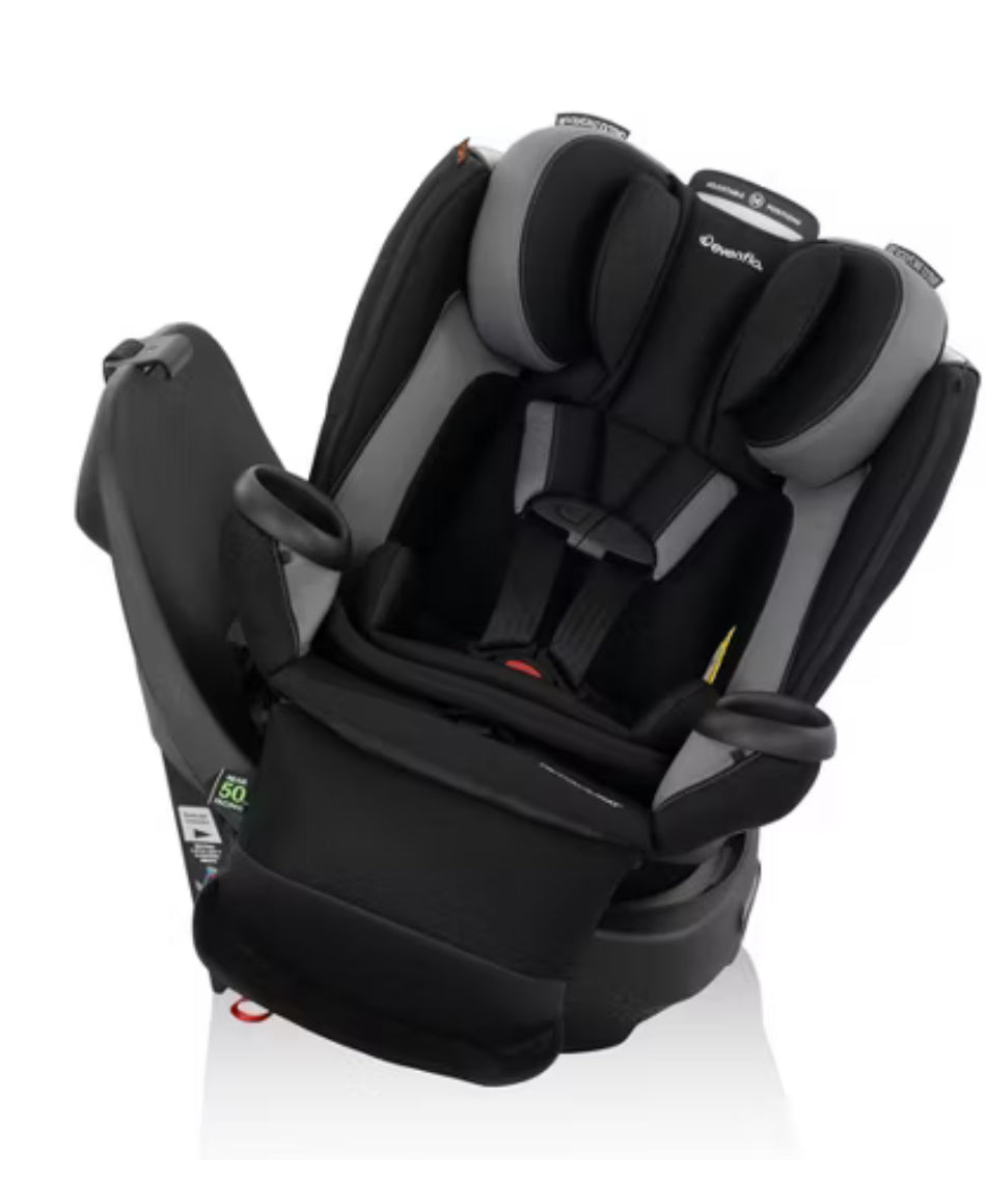 NEW Evenflo Revolve 360 Extend All-in-One Rotating Convertible Car Seat in Revere 4-120lbs