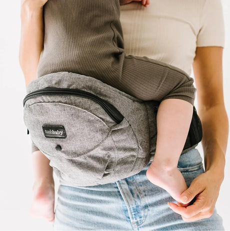 Tushbaby Hip Carrier in Charcoal up to 45lbs - Me n Mommy To Be