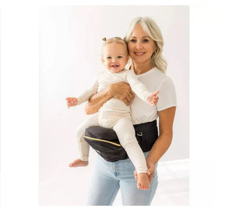 Tushbaby Hip Carrier in Black up to 45lbs - Me n Mommy To Be
