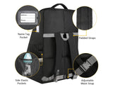 YOREPEK Padded Car Seat Travel Bag Backpack, Black