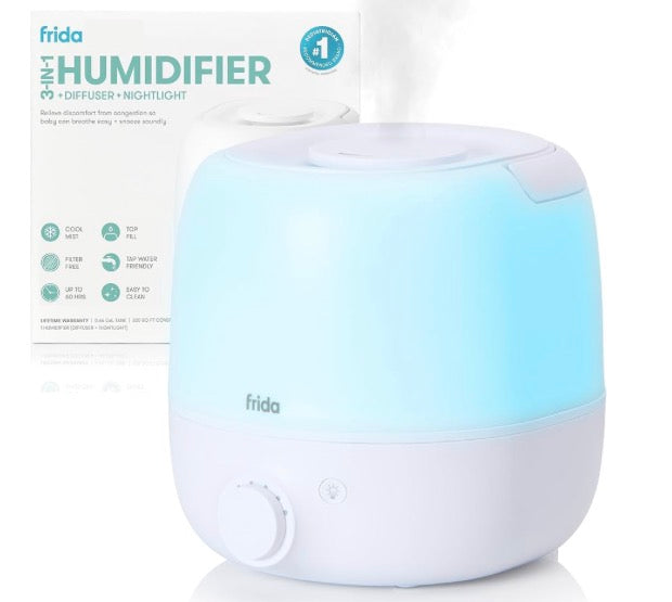 NEW Frida Baby 3-in-1 Humidifier, Diffuser, and Nightlight