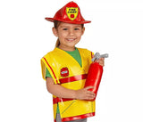 NEW Lakeshore Toddler Firefighter Costume sz 18m-3T