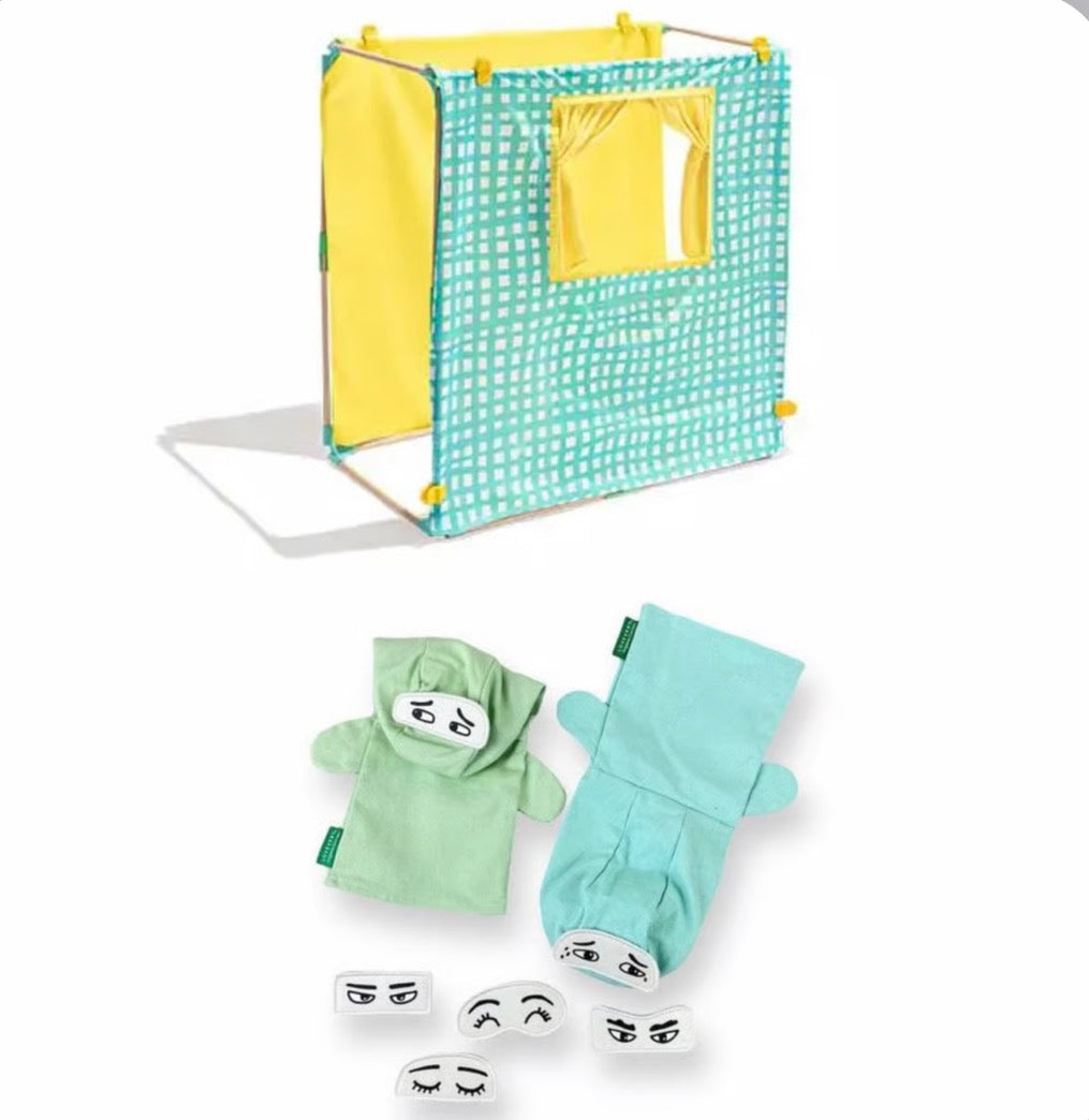 Lovevery Easy-Connect Fort & Puppet Theater Playset