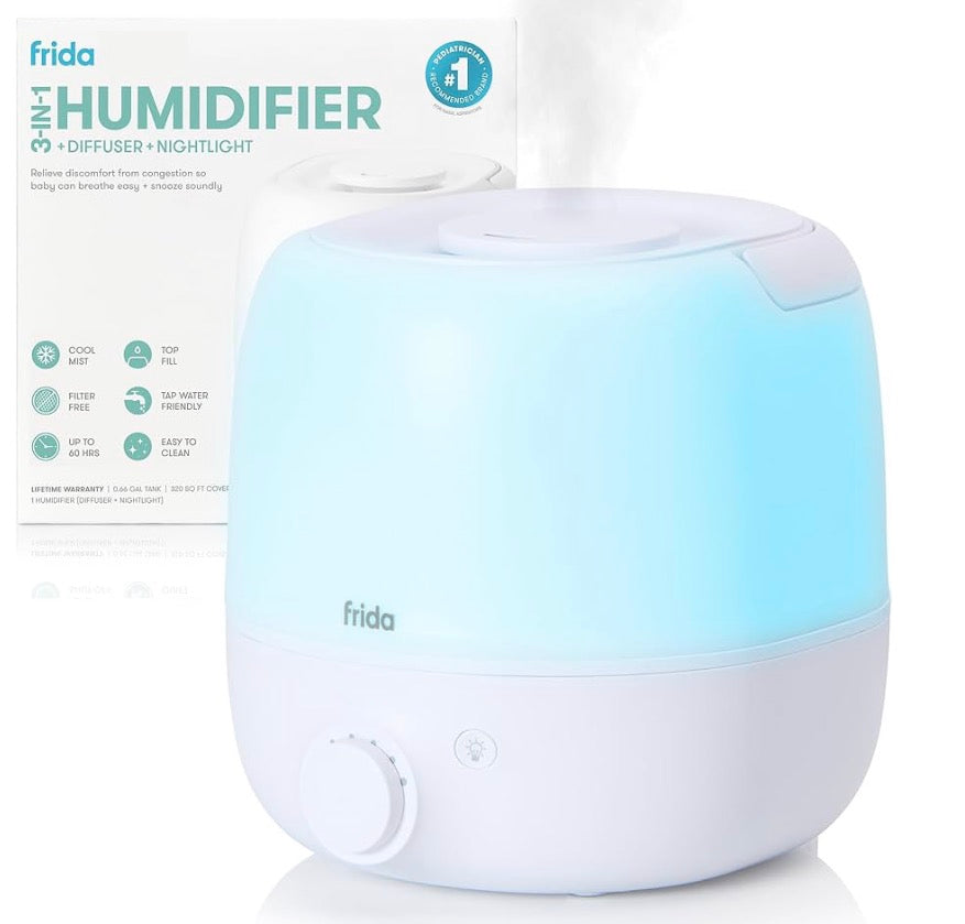 NEW Frida Baby 3-in-1 Humidifier, Diffuser, and Nightlight