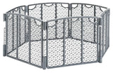 NEW Evenflo Versatile 6-Panel Play Space Grey - Me n Mommy To Be