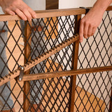 NEW Evenflo Position & Lock Doorway Gate Farmhouse Collection