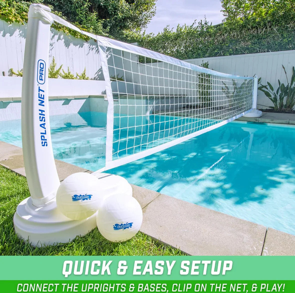 NEW GoSports Splash Net PRO Pool Volleyball Net - Me n Mommy To Be