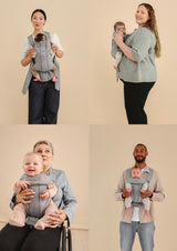 Baby Bjorn Baby Carrier Mini, Soft Jersey Dusty Pink 7-25lbs