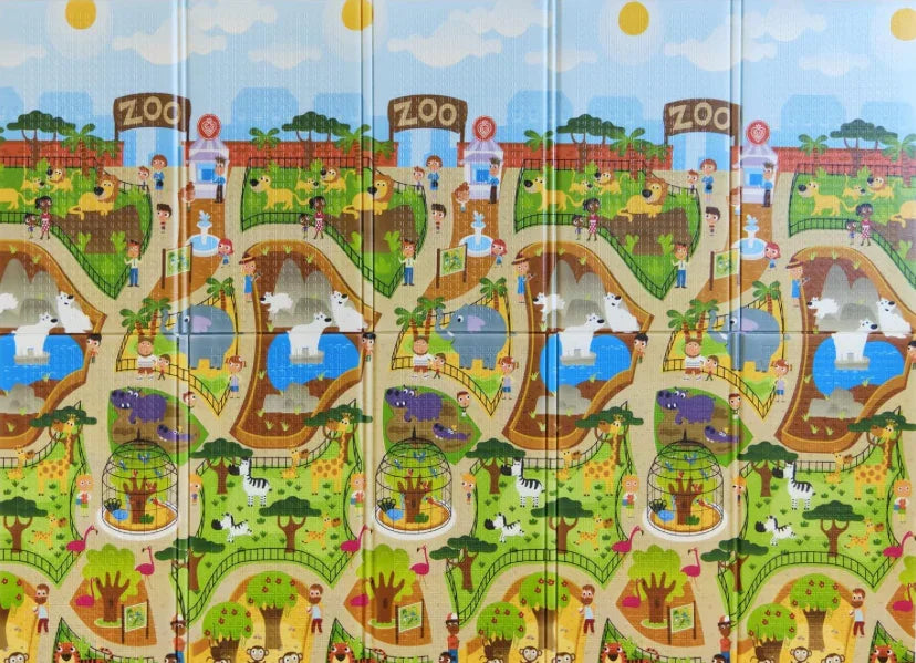 NEW Prince Lionheart Everywhere City/Zoo Play Mat