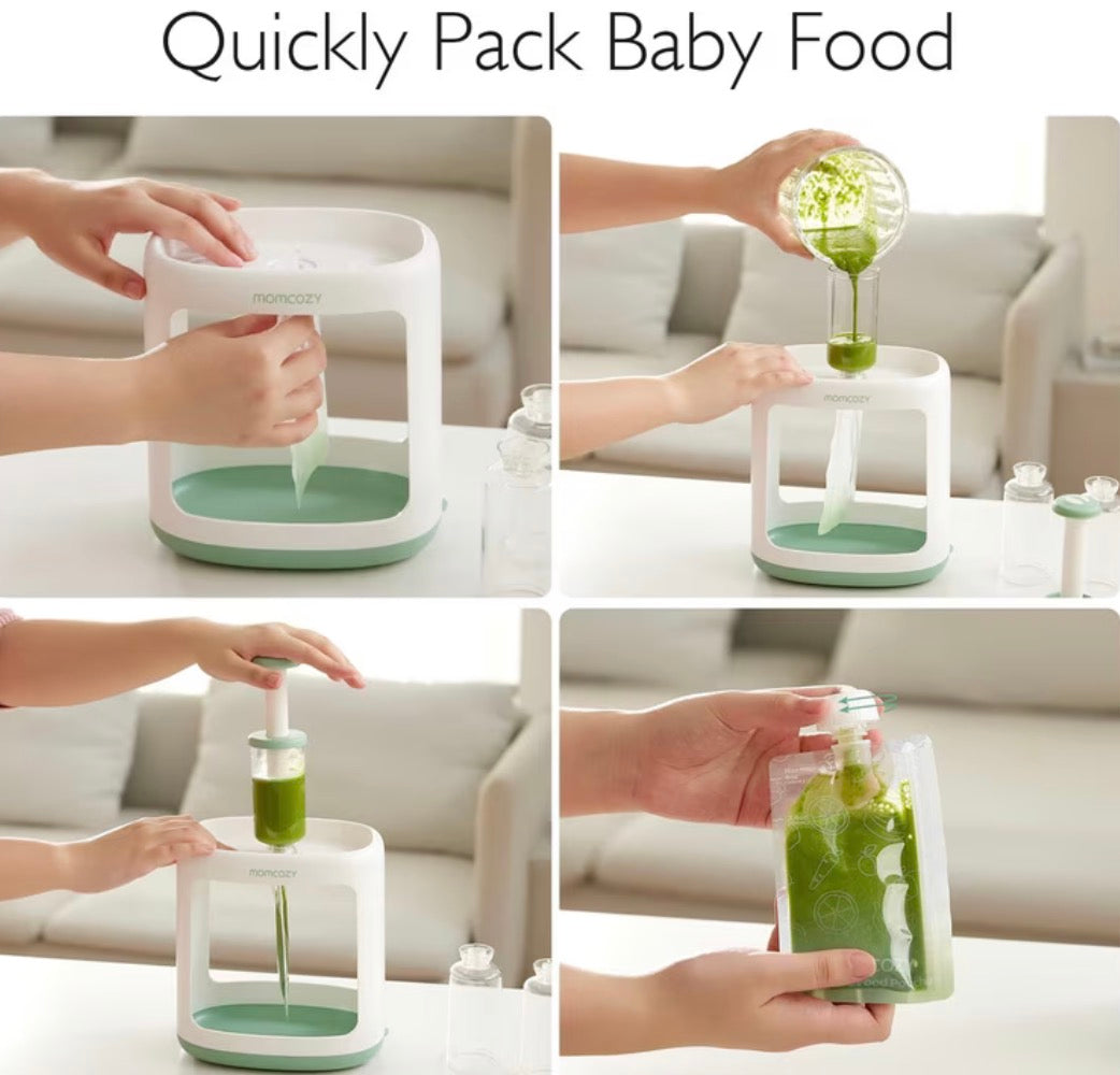 NEW Momcozy Squeeze Station Baby Food Maker