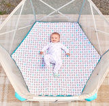 NEW Regalo Six Panel My Portable Play Yard Deluxe with Pad