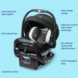 NEW Graco SnugRide SnugFit 35 DLX Infant Car Seat 4-30lbs