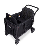 NEW WONDERFOLD W4 Elite Stroller Wagon with Snack Tray - Black
