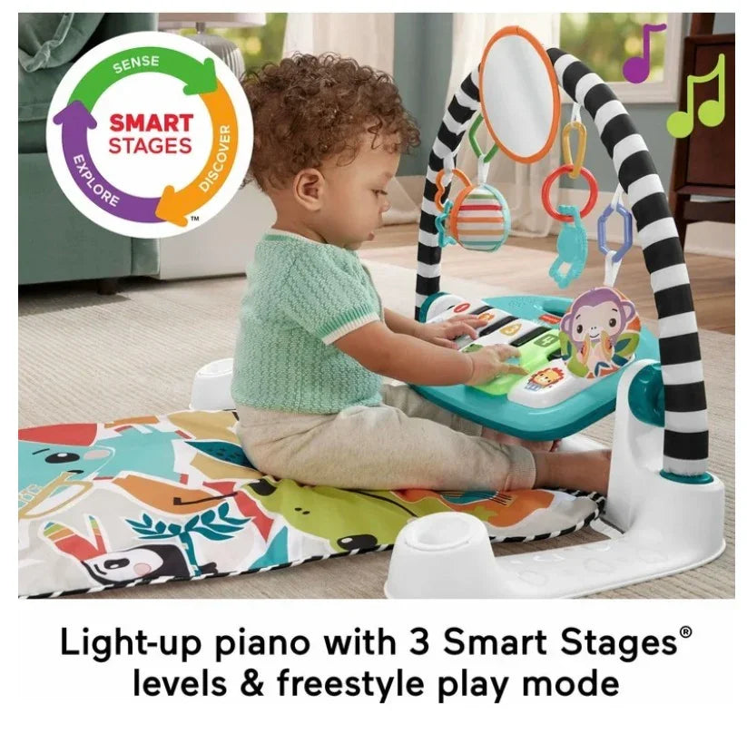 NEW Fisher Price Kick & Play Piano Gym