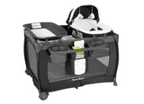 NEW Pamo Babe Travel Playard w/ Bassinet and Changing Station, Grey