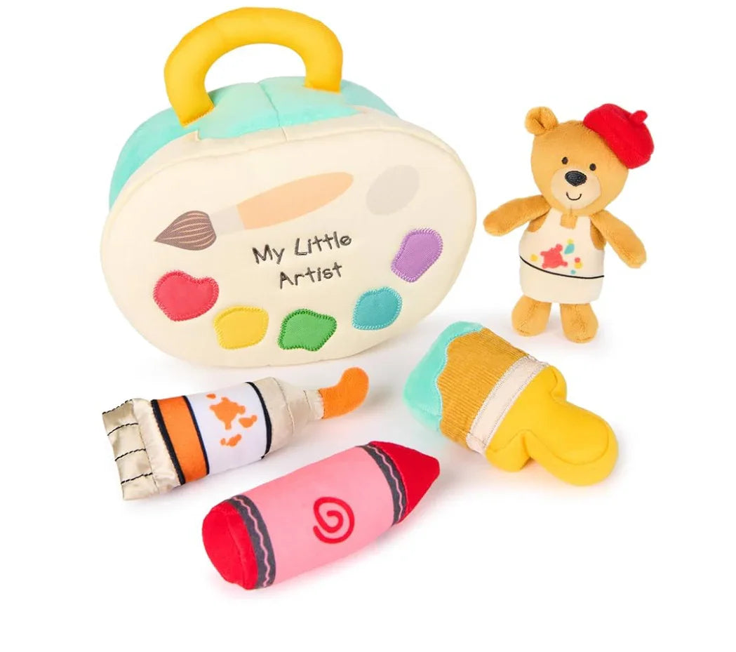 NEW Gund My Little Artist 5-Piece Plush Playset - Me n Mommy To Be