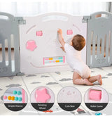 NEW UANLAUO 18 Panel Foldable Playpen