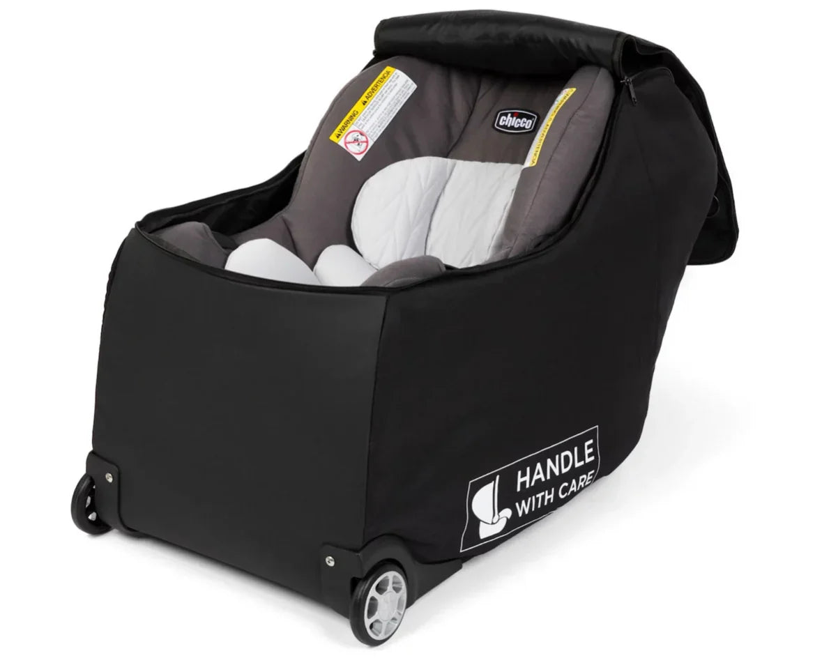 J.L. Childress Padded Infant Car Seat Bag w/ Wheels, Black