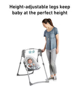 NEW Graco Slim Spaces Compact Baby Swing - Humphry