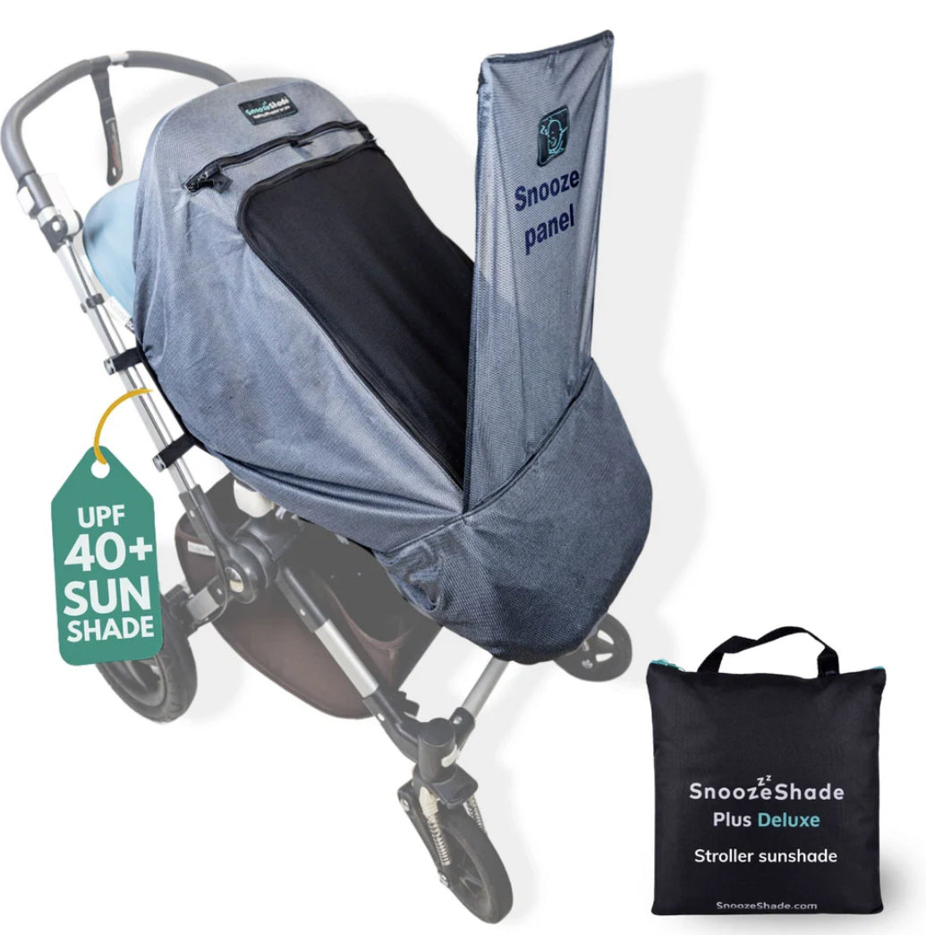 NEW SnoozeShade Plus Deluxe for Pushchairs, Buggies, & Strollers