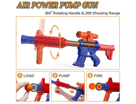 Gun & Target Set Ages 5+ - Me n Mommy To Be