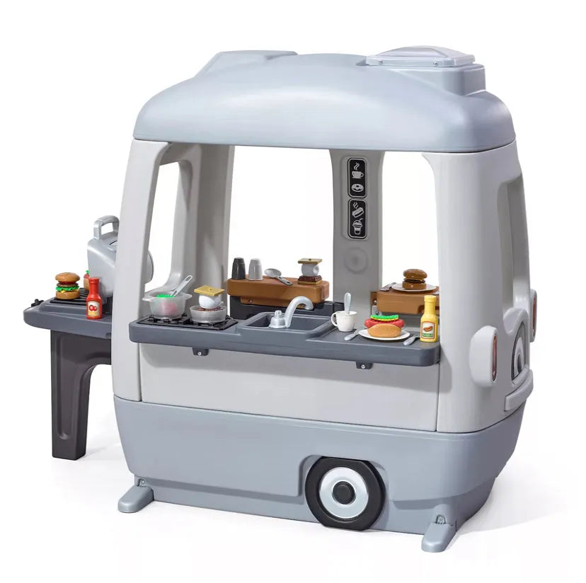 NEW Step 2 Stack 'n' Stay Cooking Adventure Camper