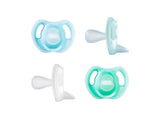 NEW Tommee Tippee Ultra Light Silicone Pacifiers 4pk 0-6m