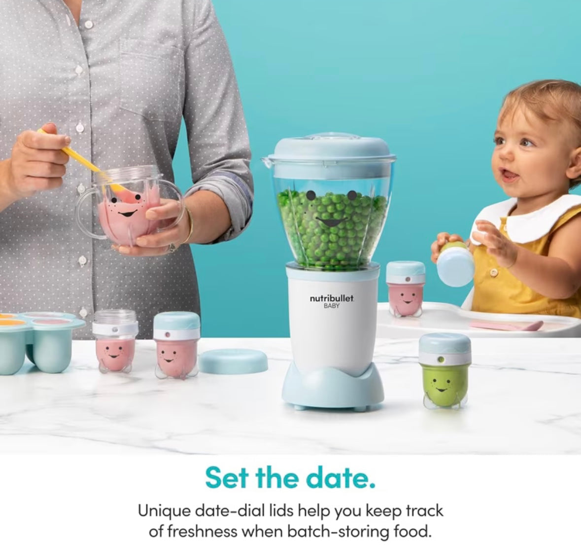 NEW Nutribullet Complete Baby Food-Making System