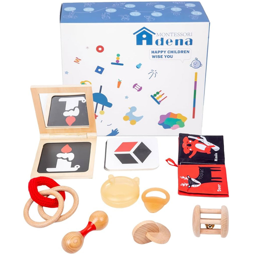 NEW Adena Montessori Play Kit  3-4 Months