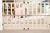 Regalo Wooden Expandable Baby Gate 26-42''