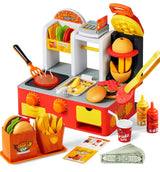 NEW Lalalark Chop 'N Flip Fast Food Station