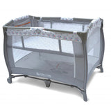 NEW Crib for Kids Playard, Grey