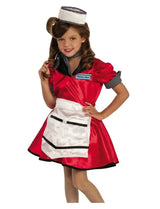 NEW Rubies Opus Collection Diner Girl Costume Red sz 4-6 - Me n Mommy To Be