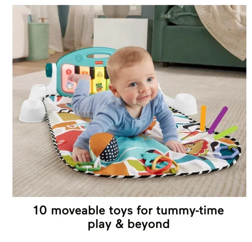 NEW Fisher Price Kick & Play Piano Gym