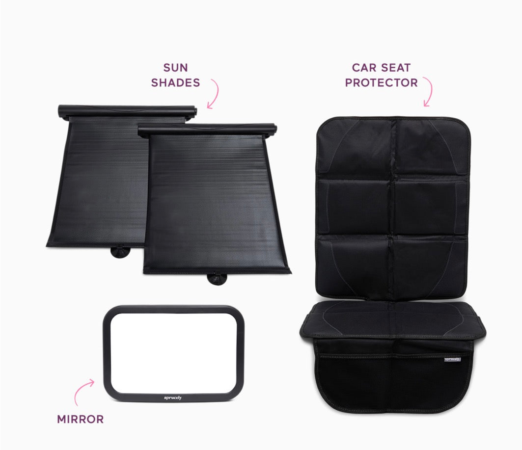 NEW Sprucely Car Essentials Kit 4pc