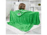 NEW HIPHOP PANDA Green Dinosaur Hooded Towel