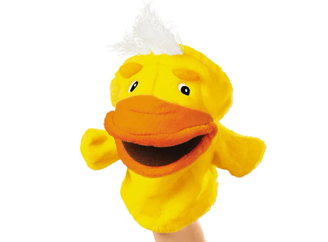NEW Lakeshore Big Mouth Duck Puppet - Me n Mommy To Be