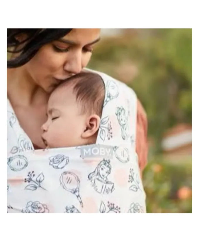 Moby x Disney's Belle Featherknit Baby Wrap 8-33lbs
