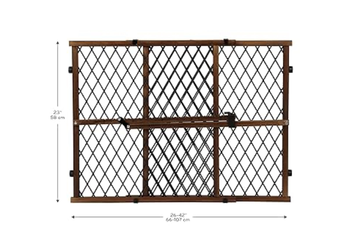 NEW Evenflo Position & Lock Doorway Gate Farmhouse Collection