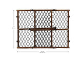 NEW Evenflo Position & Lock Doorway Gate Farmhouse Collection