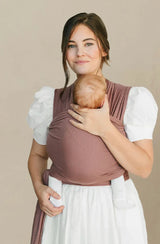 Solly Baby Wrap Carrier in Cottage Rose 8-25lbs