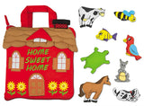 NEW Soft Skill Home Sweet Home Washable Book Red