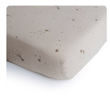 NEW Mushie Extra Soft Muslin Crib Sheet in Falling Stars