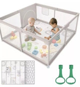 NEW Flying Fish Inc. Playpen w/ 47'' x 47'' Unicorn Print Mat