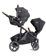 NEW Joie Chive Single to Double Stroller in Shale