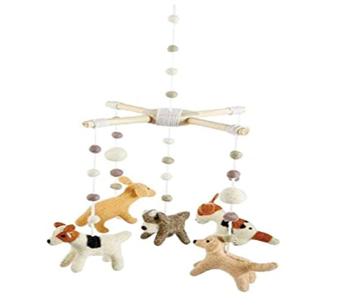 Mud Pie Baby Nursery Puppy Mobile