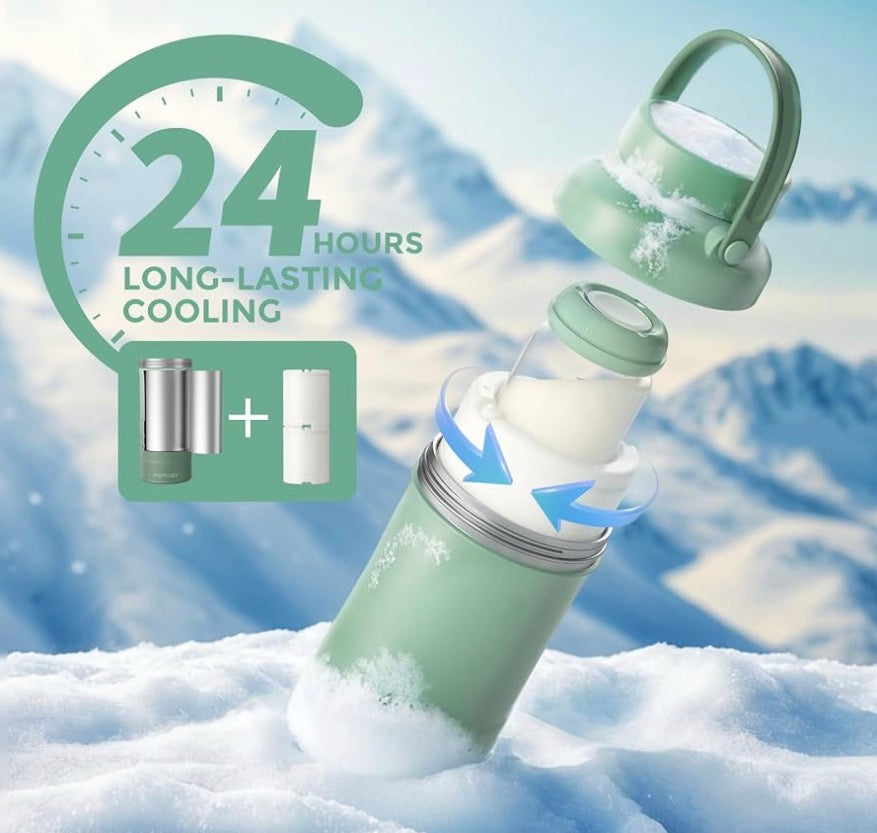 NEW Momcozy 22oz Portable Baby Bottle Cooler for Outdoor