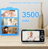 NEW HelloBaby No WiFi Baby Monitor HB6550